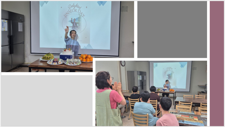 희망의둥지 가족 분의 53번째의 생일 파티 - 4월 18일